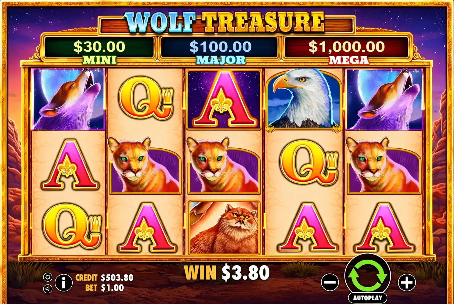 Wolf Treasure Slot