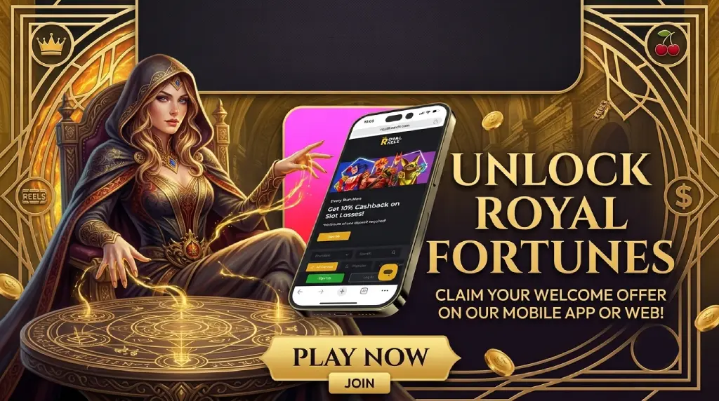 Royal Reels Banner